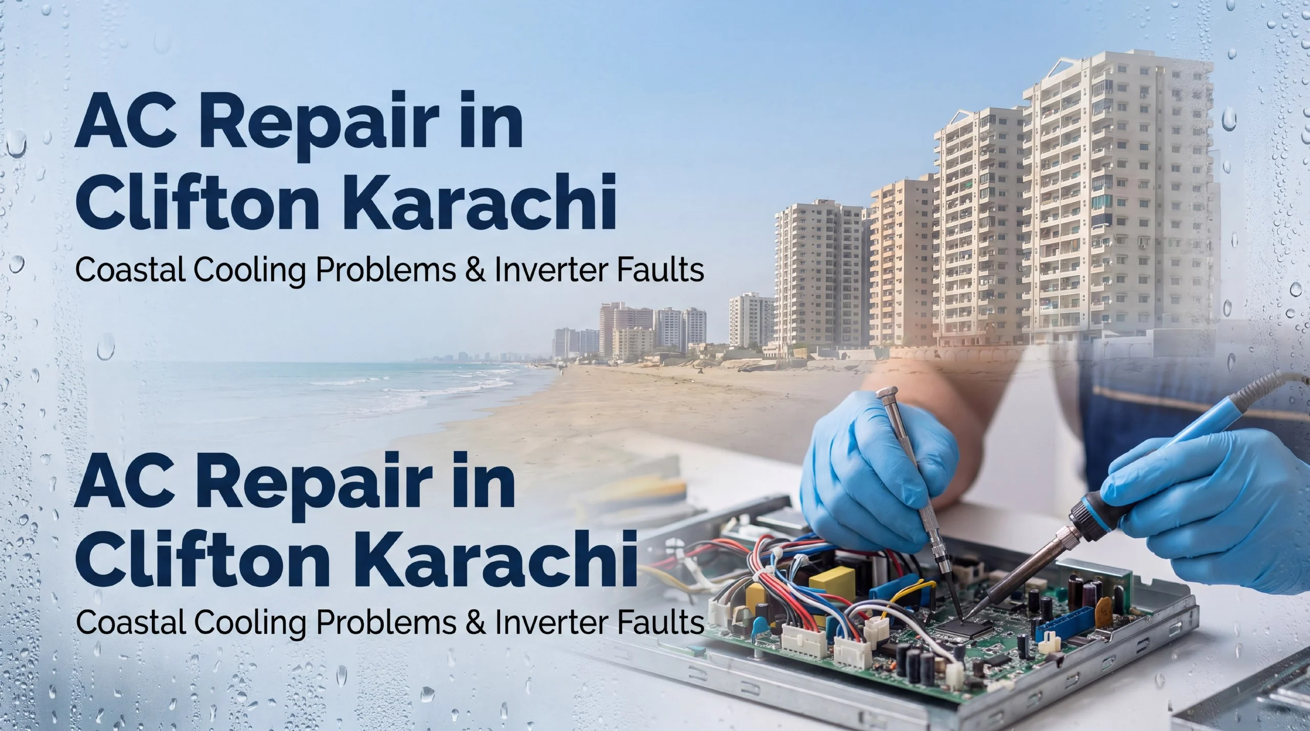 AC repair in Clifton Karachi